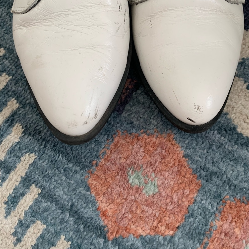 White Steve Madden Booties! - Picture 4 of 7